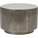 Couchtisch \'Rota\' 35x50cm - Gebürstetes Silber