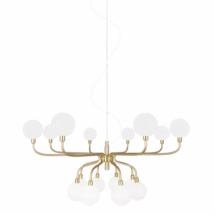 Deckenleuchte 'Mandrino' - Messing