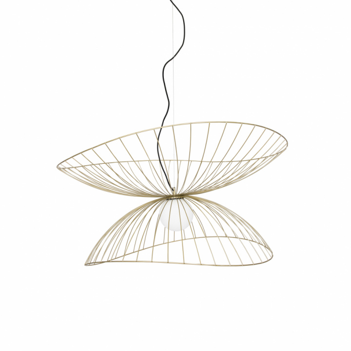 Deckenleuchte 'Ray' - Messing