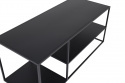 Couchtisch \'Staal\' 120x50cm - Schwarz
