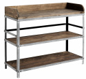 Regal aus rauem Holz - Vintage
