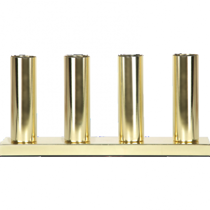 Kerzenhalter \'Gloss\' - Messing in der Gruppe Einrichtung / Dekoration / Kerzenhalter & Laternen bei Reforma (298-01)