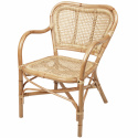 Sessel \'Ulla\' - Retro / Rattan