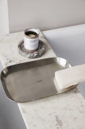 Tablett - Silber / Aluminium
