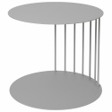 Beistelltisch \'Tone\' - Grau / Stahl