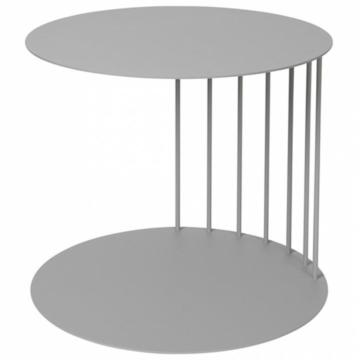 Beistelltisch 'Tone' - Grau / Stahl