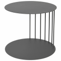 Beistelltisch \'Tone\' - Schwarz / Stahl