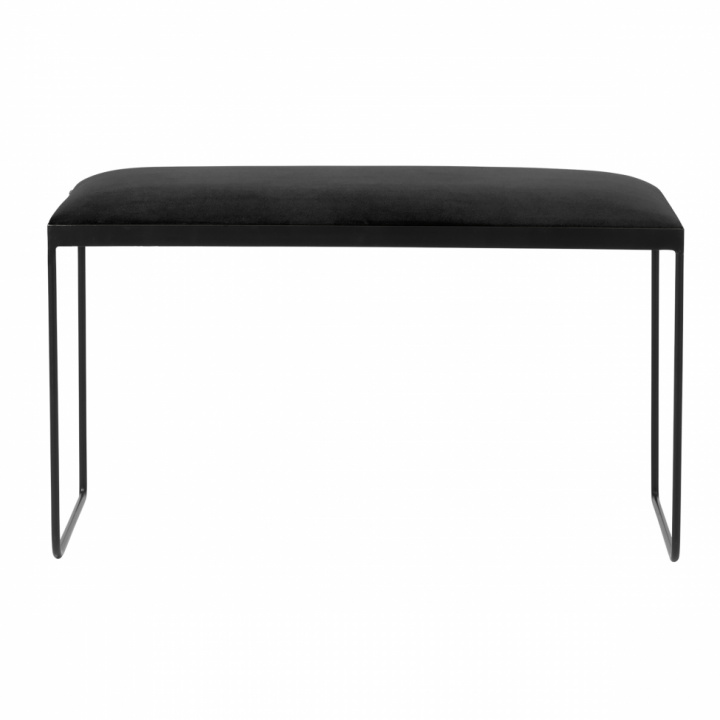 Bank 'Gorm' 85 cm - Schwarz