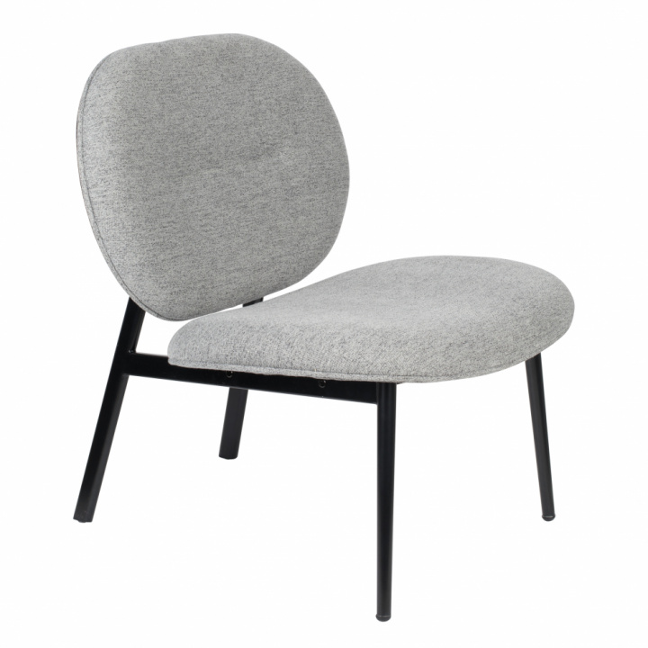 Sessel 'Spike' - Grau / Schwarz