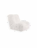 Verstellbarer Sessel \'Hamilton\' - Braun