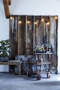 Rustikale Bank – recyceltes Holz