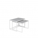 Couchtisch \'Tilde\' - Grau/Weiß