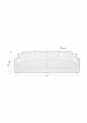 Sofa \'Sense Espresso\' - Braun