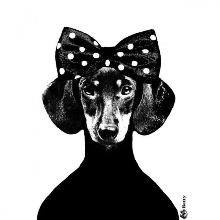 Poster \'Together\' - Betty in der Gruppe Einrichtung / Dekoration / Poster & Prints bei Reforma (323)