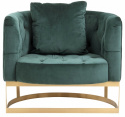 Sessel - Grönn / Samt