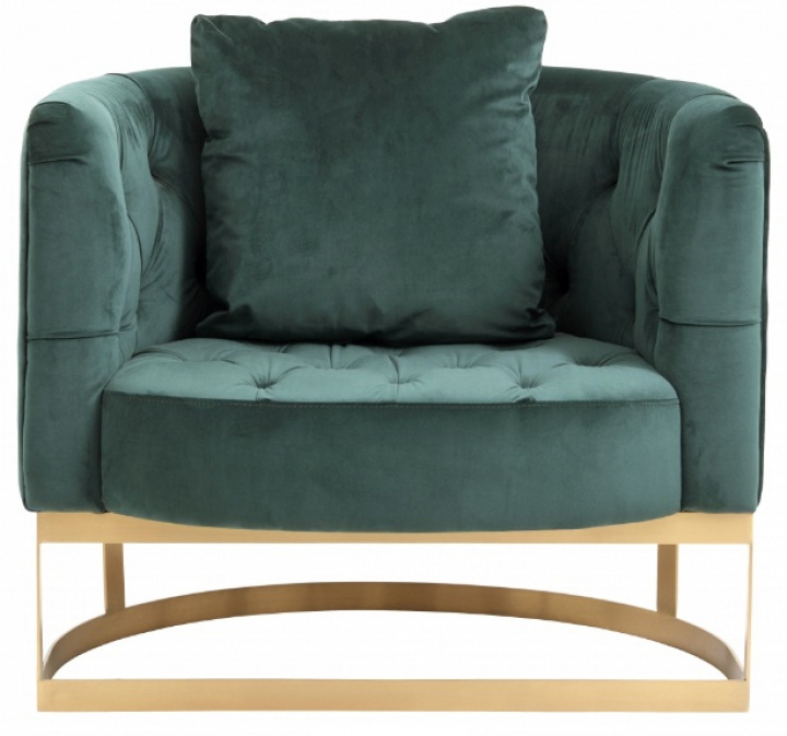 Sessel - Grönn / Samt in der Gruppe bei Reforma (3276)
