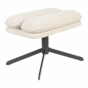 Hocker \'Tyler\' - Elfenbeinweiß