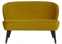 Sofa \'Sara\' - Ocker/Samt