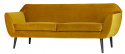 Sofa \'Rocco\' - Ocker/Samt