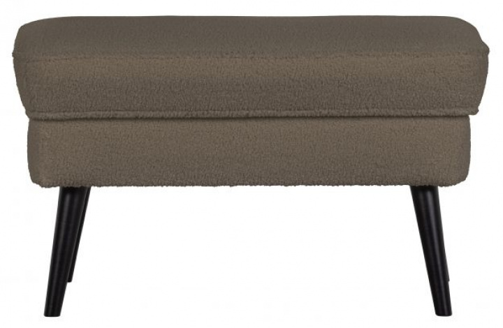 Hocker \'Rocco\' - Braun/ Teddy in der Gruppe Möbel / Stühle und Polstermöbel / Hocker bei Reforma (340457-TM)