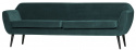 Sofa \'Rocco\' - Petrol/Samt