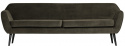 Sofa \'Rocco\' - Grün/Samt