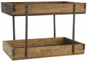 Holztablett mit zwei Böden \'Unique\' - Holz