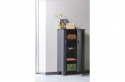 Kleiderschrank \'Gijs\' - Schwarz