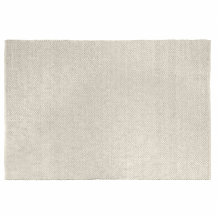 Teppich \'PET\' - Fischgräten-Elfenbein 290x190 in der Gruppe Einrichtung / Teppiche / Gewebte Teppiche bei Reforma (37181)