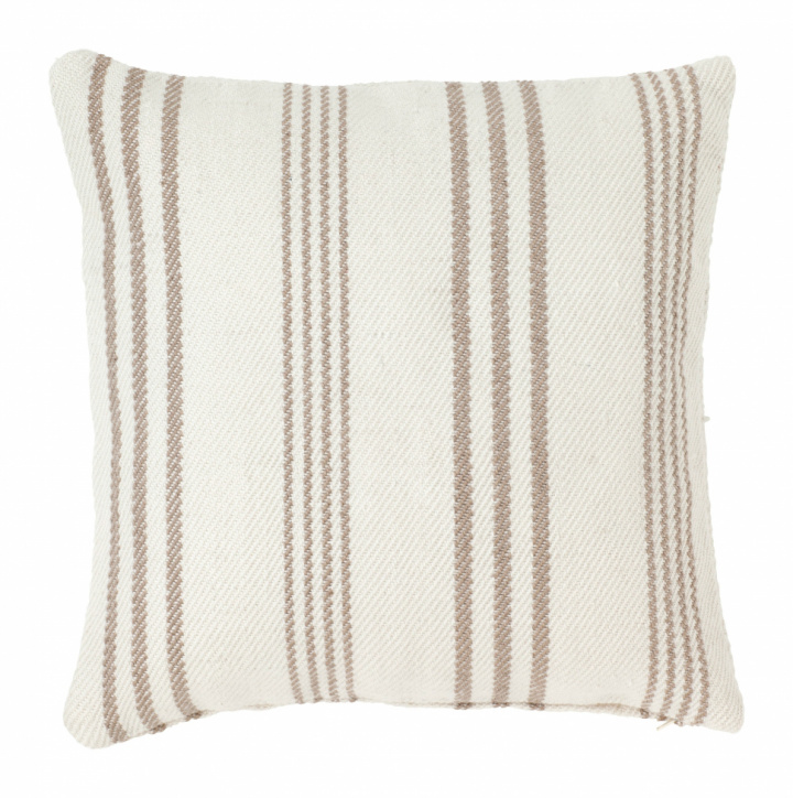 Kissen \'PET\' - Gestreift / Taupe in der Gruppe Einrichtung / Textilien / Zierkissen bei Reforma (37187)