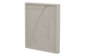 Gemälde \'Fiona\' 60x60 - Grau