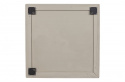 Gemälde \'Fiona\' 60x60 - Grau