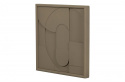 Gemälde \'Fiona\' 60x60 - Grün