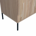 Sideboard \'New Gravure\' 200cm - Eiche/Schwarz