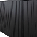Sideboard \'New Gravure\' 200cm - Schwarz/Schwarz