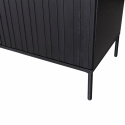 Sideboard \'New Gravure\' 200cm - Schwarz/Schwarz