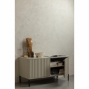 TV-Ständer \'New Gravure\' 100 cm - Beige/Schwarz