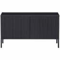 TV-Ständer \'New Gravure\' 100 cm - Schwarz/Schwarz