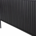 TV-Ständer \'New Gravure\' 150 cm - Schwarz/Schwarz