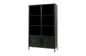 Schrank \'Ronja\' - Schwarz / Metall