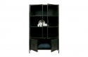 Schrank \'Ronja\' - Schwarz / Metall