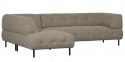Linkes Ecksofa \'Lloyd\' - Braun