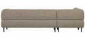 Linkes Ecksofa \'Lloyd\' - Braun
