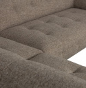 Linkes Ecksofa \'Lloyd\' - Dunkelbraun