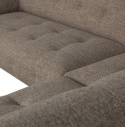 Rechtes Ecksofa \'Lloyd\' - Dunkelbraun
