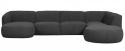 Sofa rechts \'Polly\' - Grau
