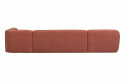 Sofa rechts \'Polly\' - Terrakotta