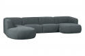 Sofa links \'Polly\' - Blau/Grün