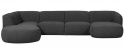 Sofa links \'Polly\' - Grau