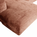 Sofa \'Cloud\' 3-Sitzer Chaiselongue links - Rosébraun